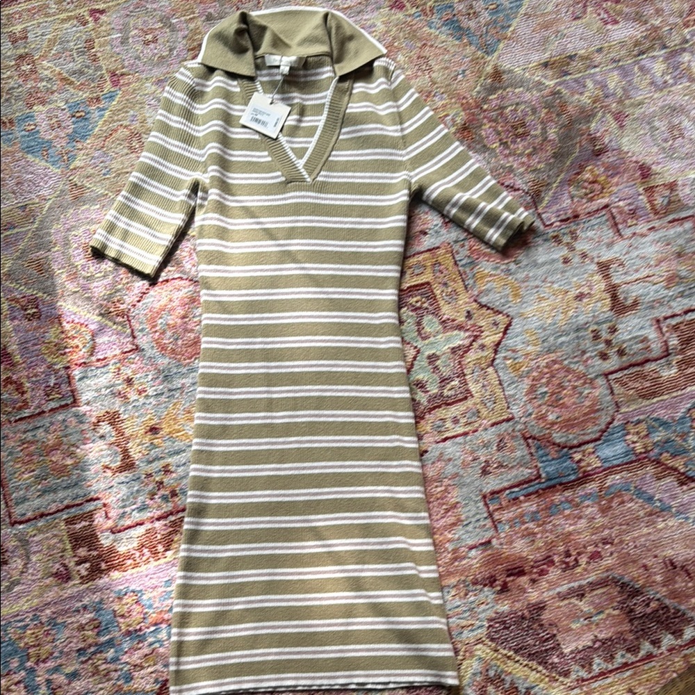 Favorite Daughter striped dress NWT